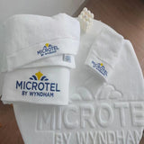 Hotel cotton padded embroidered towel, factory wholesale