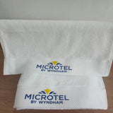 Hotel cotton padded embroidered towel, factory wholesale